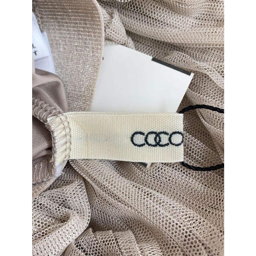 COCO DEAL◇25SS/プリーツミックスチュールティアードスカート/1