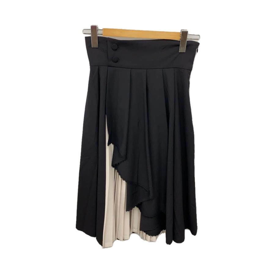 NO.S PROJECT フリンデルスカート/L/ポリエステル/BLK : セカンド