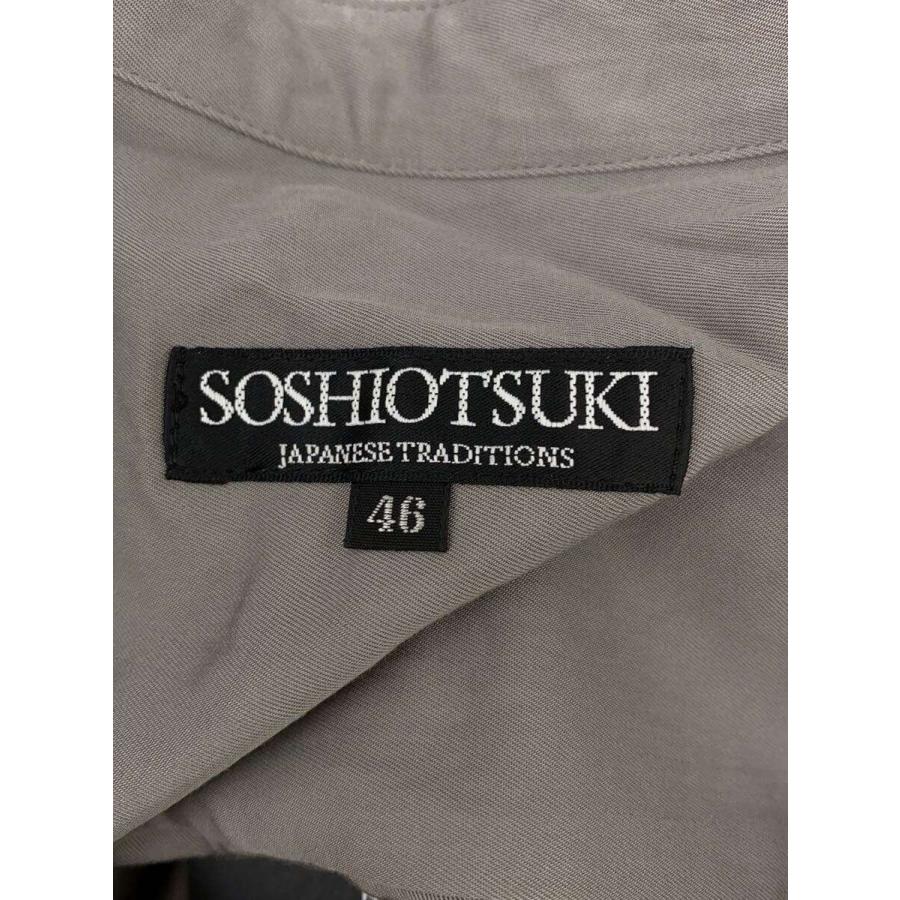 SOSHIOTSUKI◇25SS/RAYON WASHER ALL IN ONE/46/レーヨン/GRY 
