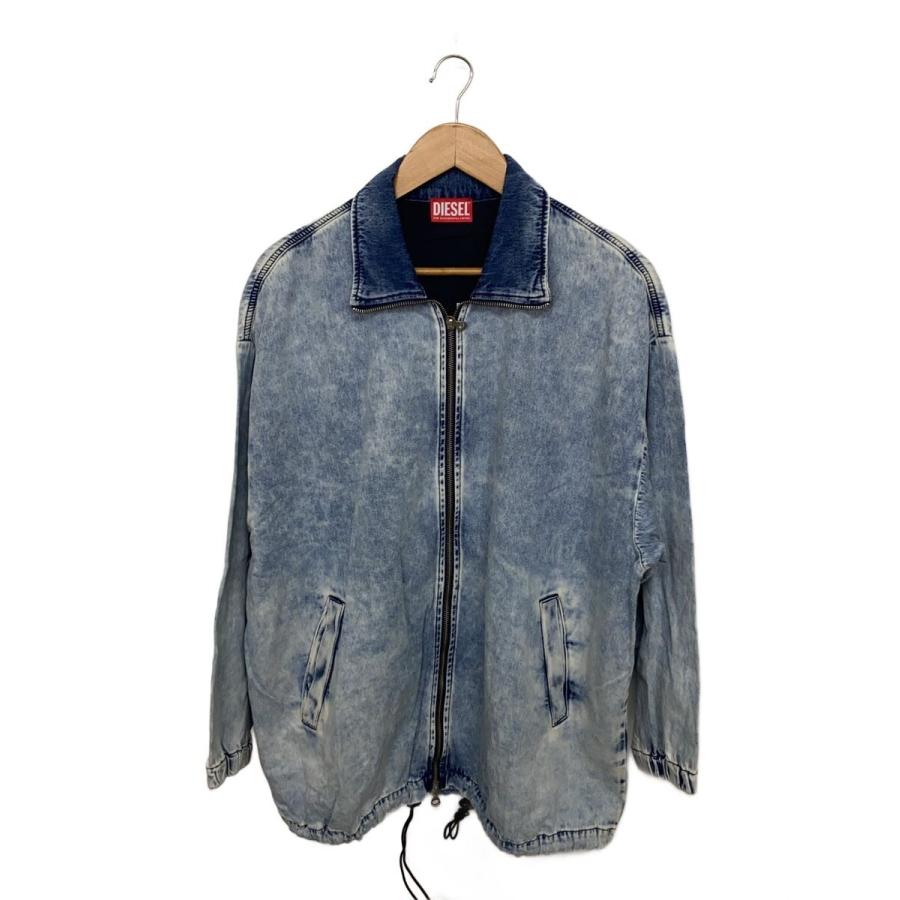 DIESEL◇D-KRAP-S1 クラップダブルジップ バックロゴデニムボンバー