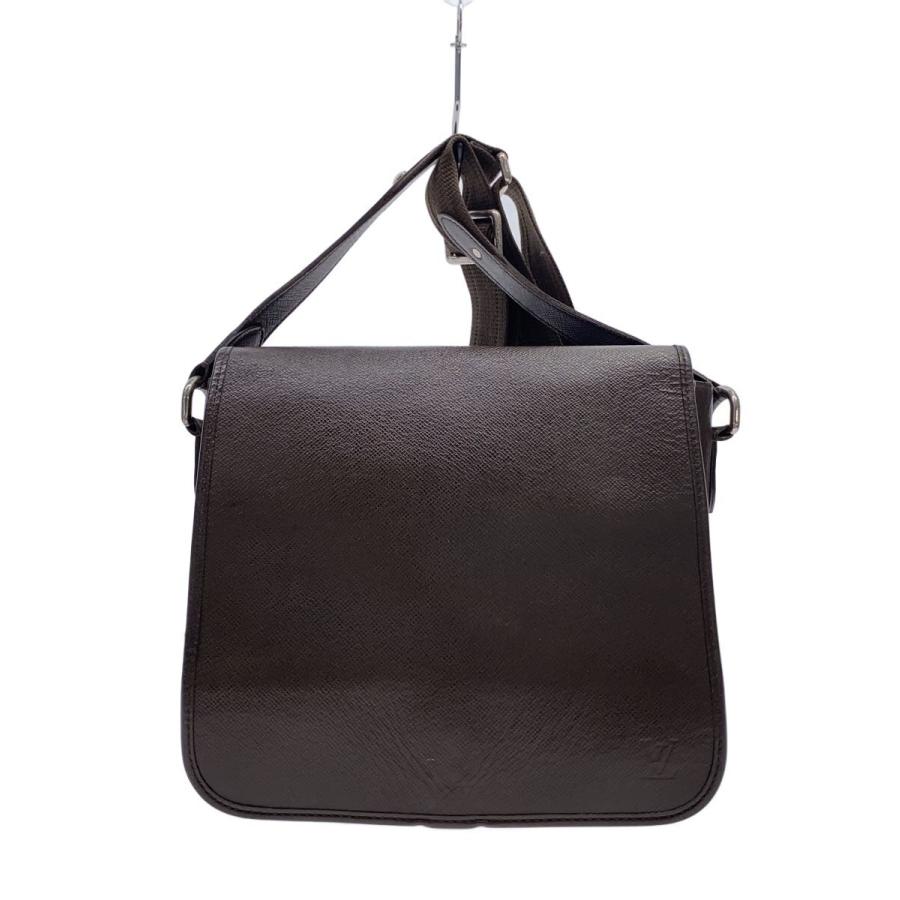 LOUIS VUITTON アンドレイ ショルダーバッグ タイガ レザー LOUIS VUITTON◇アンドレイ_タイガ/レザー/BRW : セカンドストリート