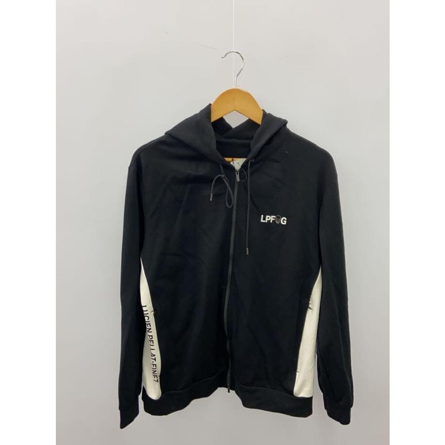 lucien pellat-finet◇ジップパーカー/XL/--/BLK/LPFGO-036H 