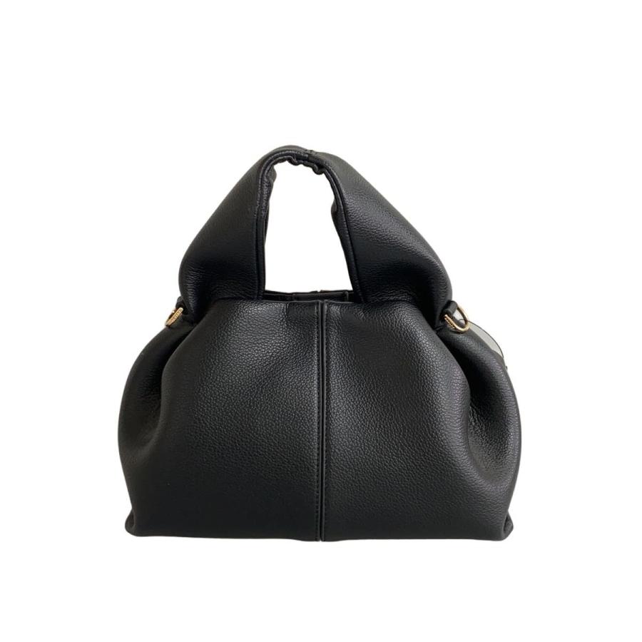 人気✨ポレーヌ ヌメロヌフ ハンドバッグ シボ革 黒 オールレザー 2way 人気✨ポレーヌ ヌメロヌフ ハンドバッグ シボ革 黒 オールレザー 2way