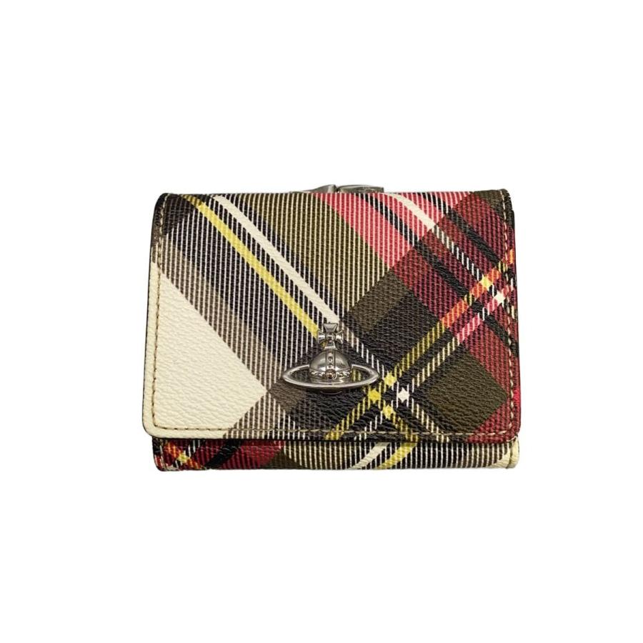 Vivienne Westwood◇3つ折り財布/--/マルチカラー/チェック/レディース