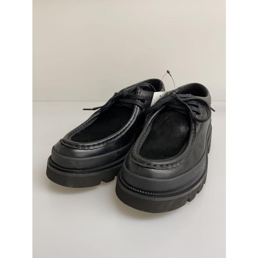 Clarks◇Badell Seam/バデルシーム/シューズ/25.5cm/BLK : セカンド