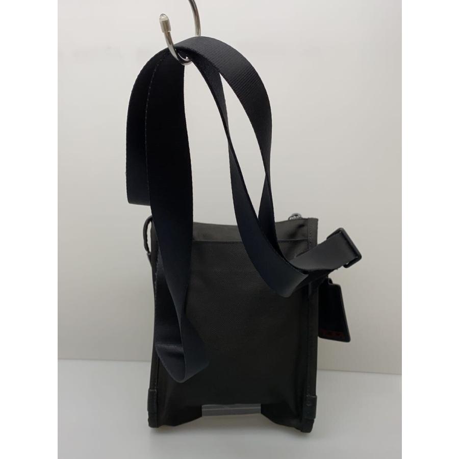 TUMI◇ALPHA 3/ポケットバッグスモール/ショルダーバッグ/ナイロン/BLK 