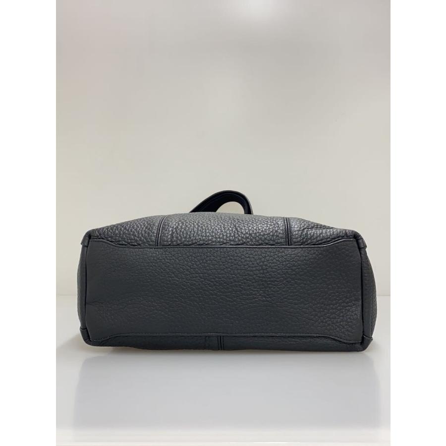 FURLA◇ESSENTIAL M/2wayトートバッグ/レザー/BLK : セカンド 
