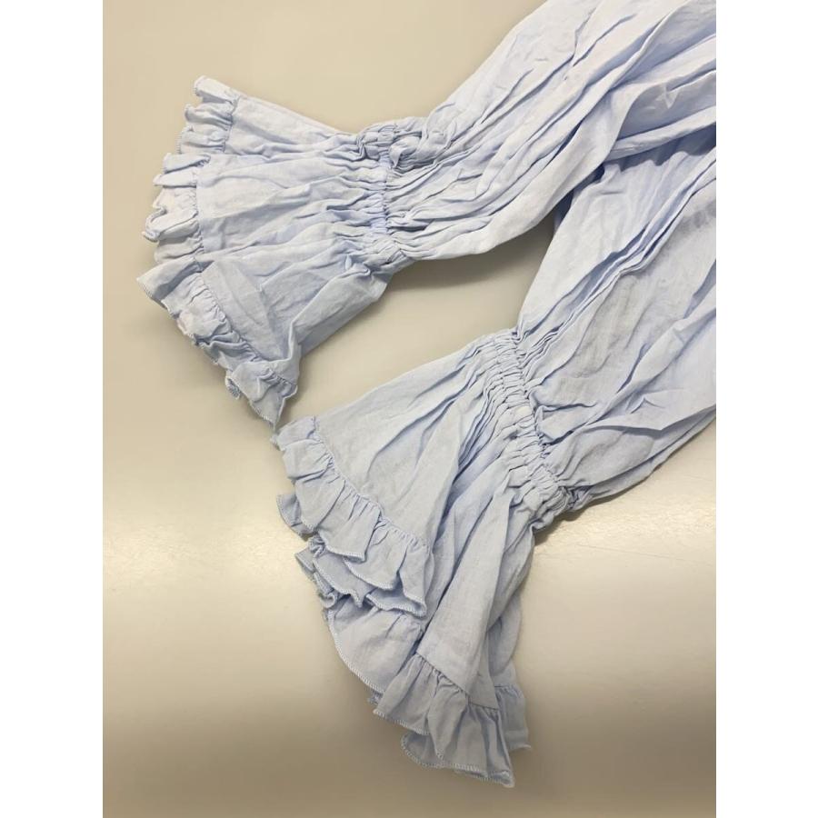 COCO DEAL◇26SS/オープンカラーフリルブラウス/長袖ブラウス/2 