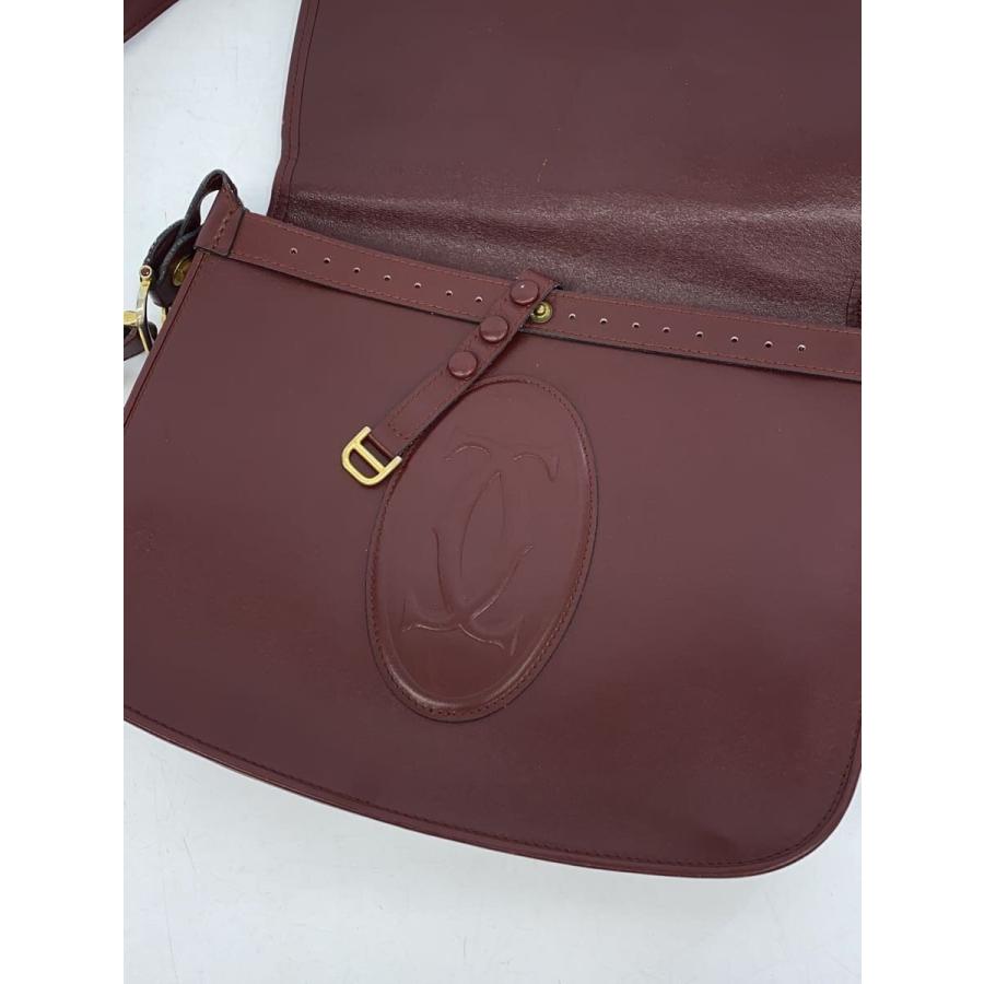 Cartier◇ショルダーバッグ/レザー/BRD : セカンドストリートYahoo!店