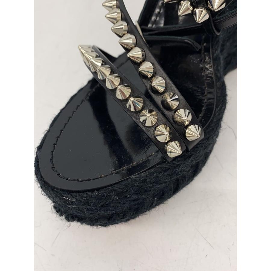 【美品】クリスチャンルブタン サンダル 厚底 36 Christian Louboutin◇サンダル/36/BLK/? NULL ? : セカンドストリート