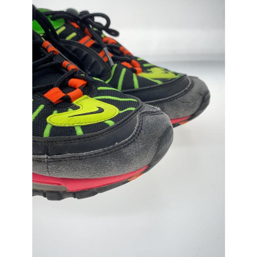 NIKE◇AIR MAX 98 NEON/エアマックスネオン/ブラック/CI2291-083/26cm 