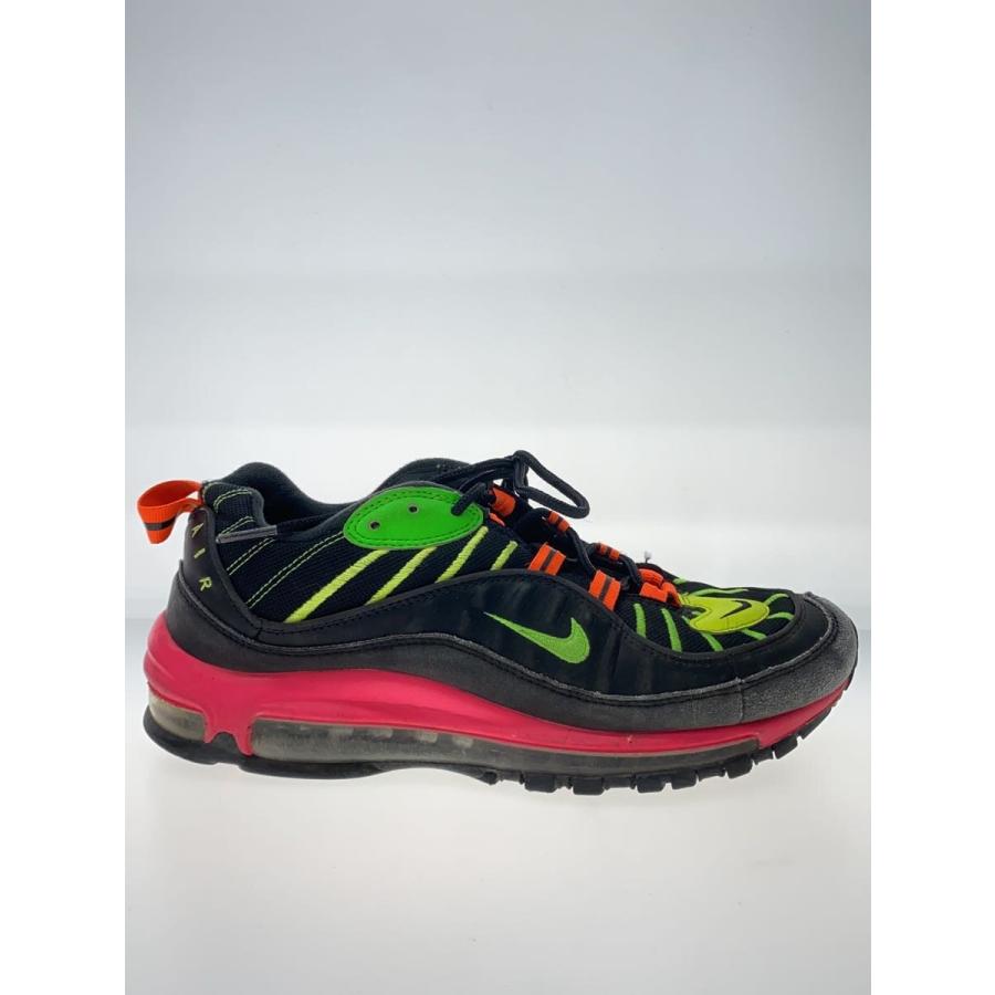 NIKE◇AIR MAX 98 NEON/エアマックスネオン/ブラック/CI2291-083/26cm 
