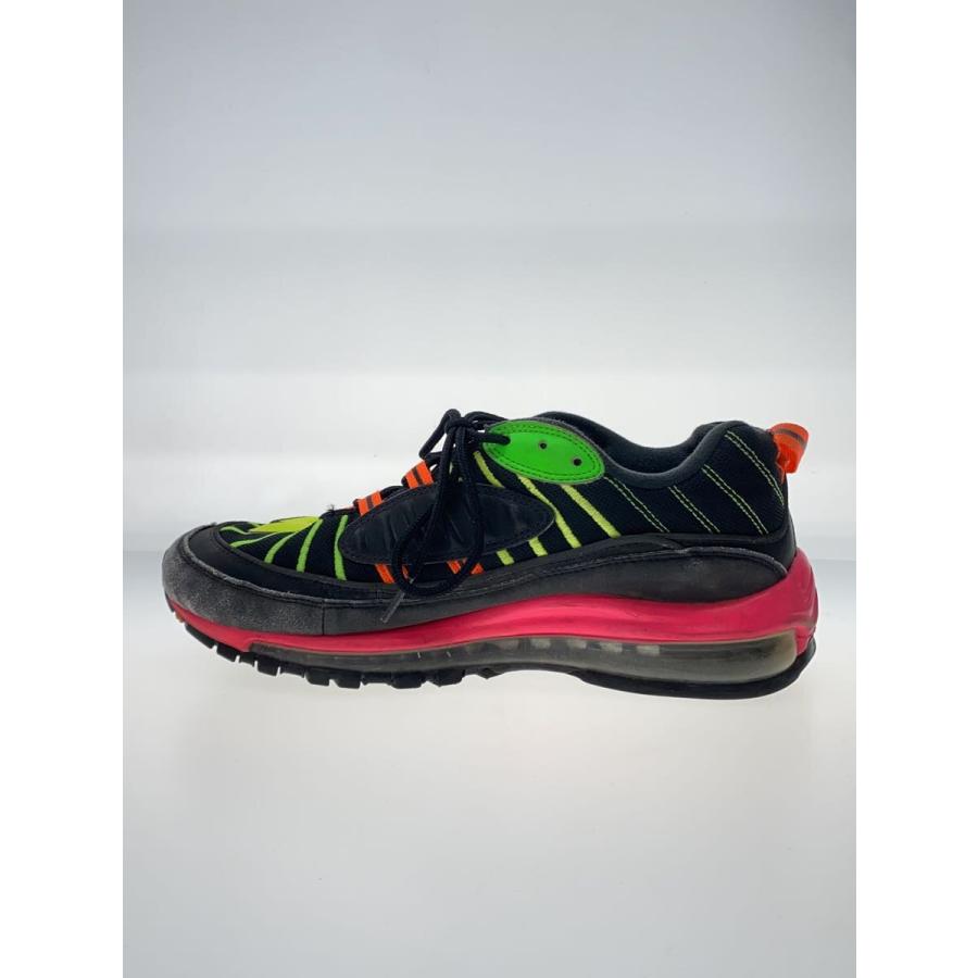 NIKE◇AIR MAX 98 NEON/エアマックスネオン/ブラック/CI2291-083/26cm 