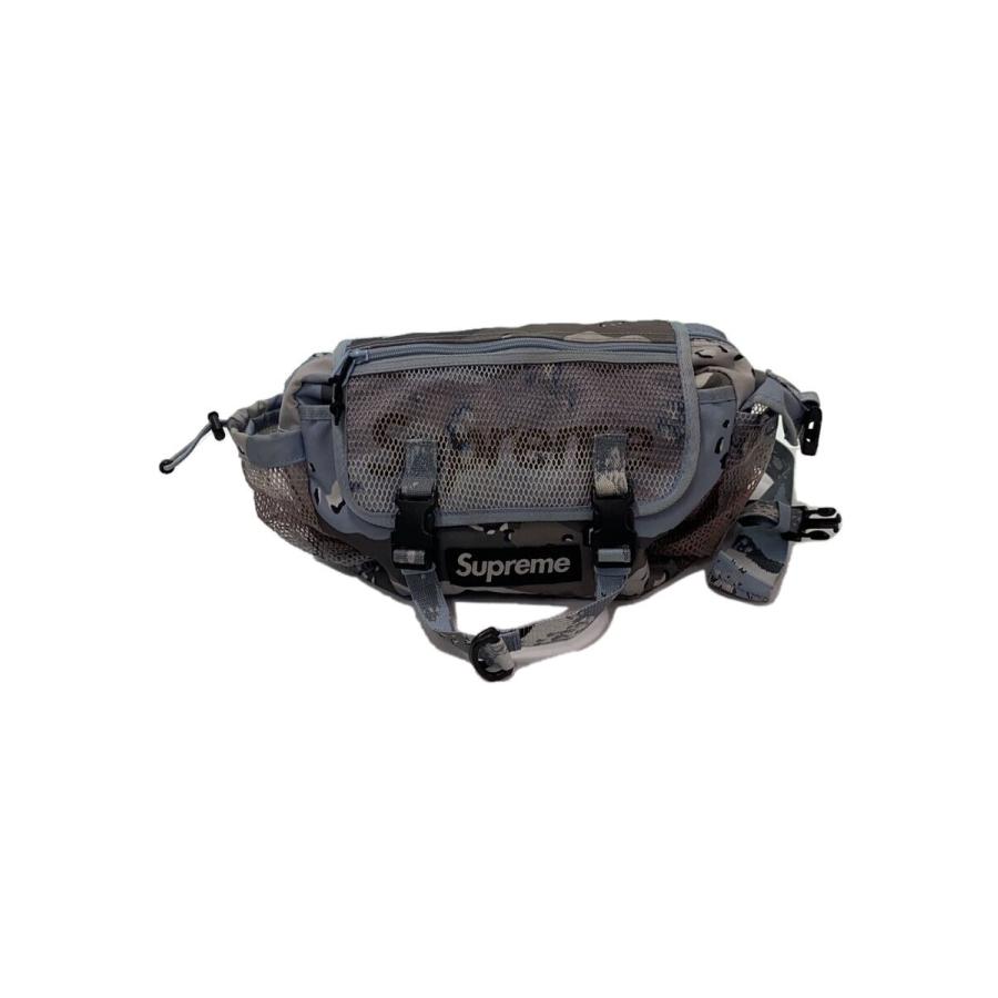 Supreme◇20SS/WAIST BAG CAMO/BOX LOGO/ブルーチョコレートチップカモ  