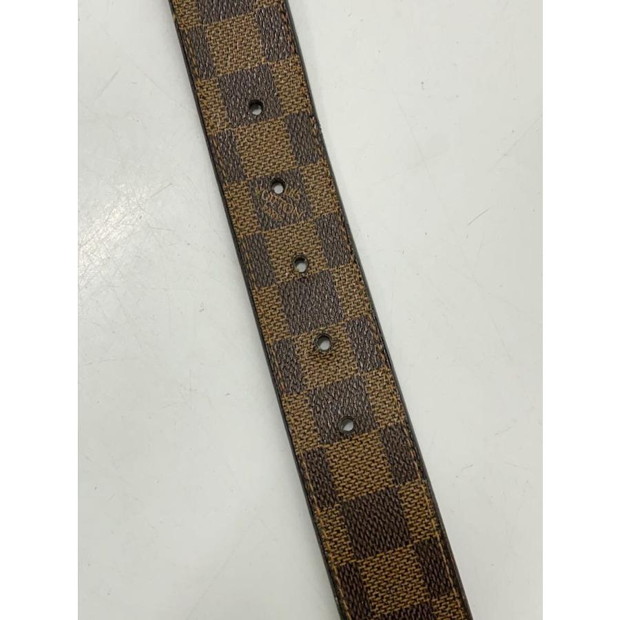 LOUIS VUITTON◇サンチュール・アンヴァントゥール35MM_ダミエ・エベヌ