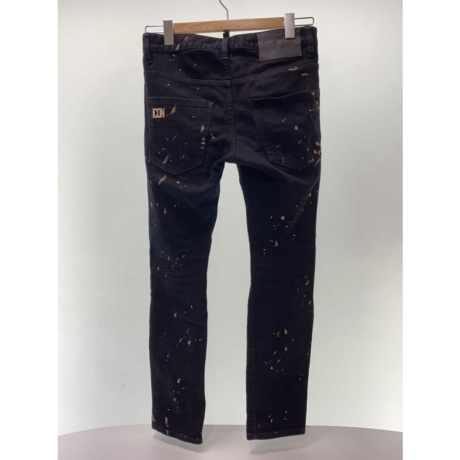 DSQUARED2◇ボトム/42/コットン/BLK/S79LA0071 S30564// : セカンド 