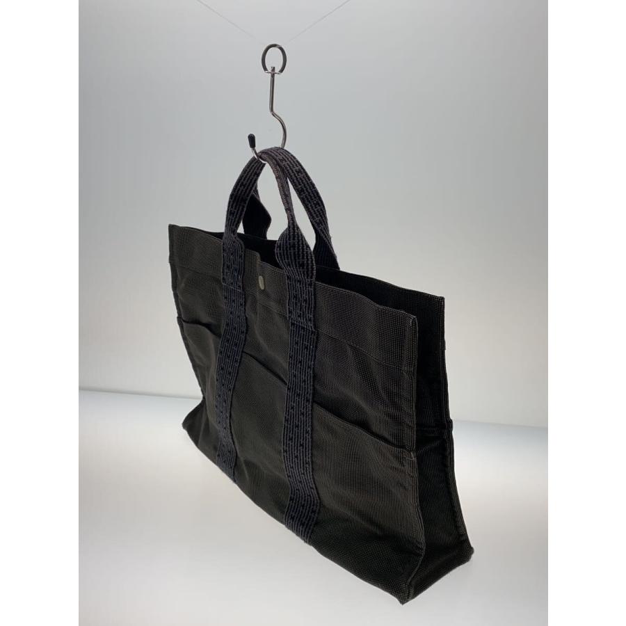 HERMES◇鍵付/エールラインPM/トートバッグ/--/GRY : セカンド 