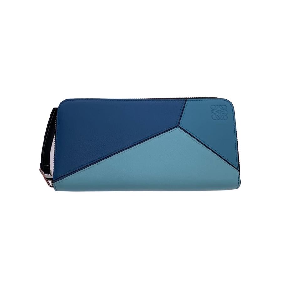 LOEWE◇長財布/レザー/BLU/メンズ/281903// : セカンドストリートYahoo