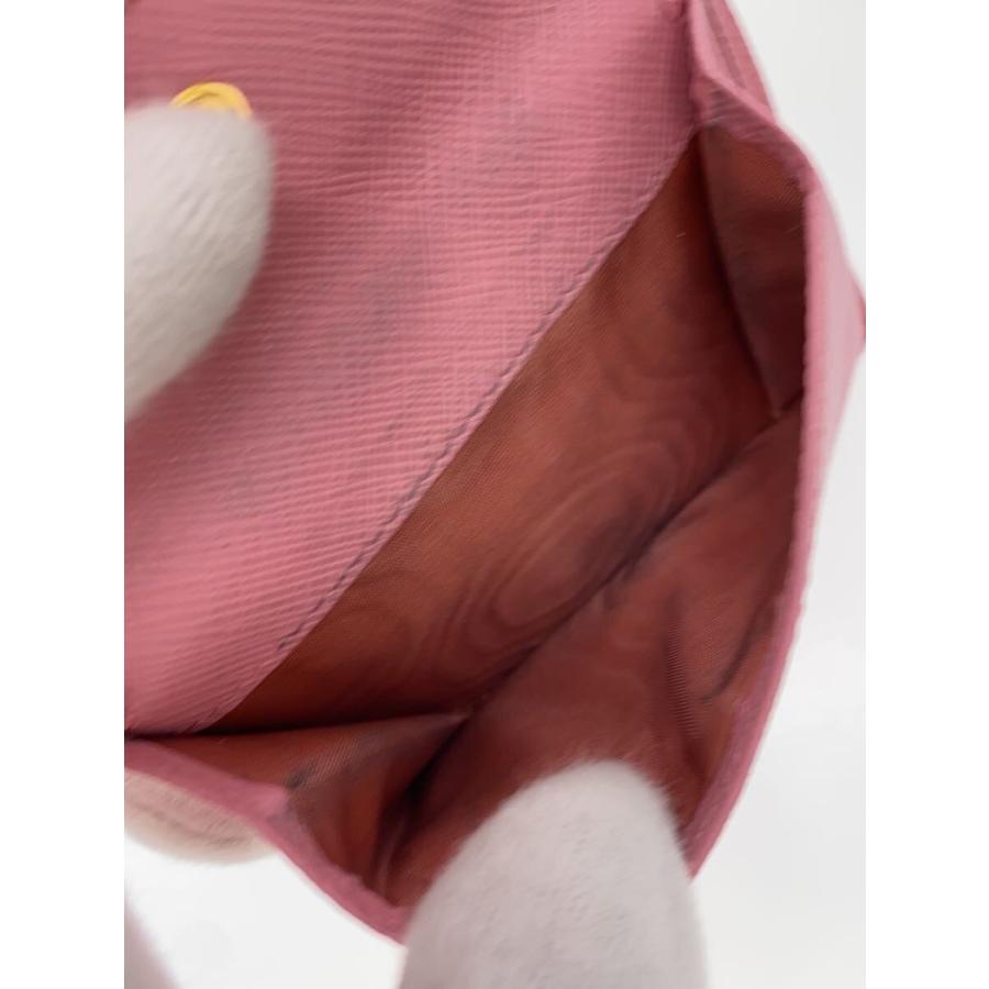 PRADA◇2つ折り財布/--/PNK/レディース PRADA プラダ 長財布 ピンク 
