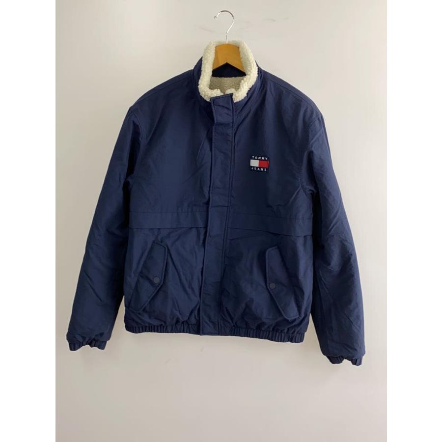 TOMMY JEANS◇リバーシブルボア×ナイロンジャケットフリースジャケット 