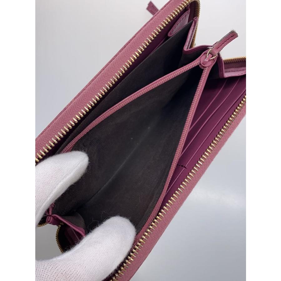 GUCCI◇長財布/--/PNK/無地/レディース/394005・2184 : セカンド