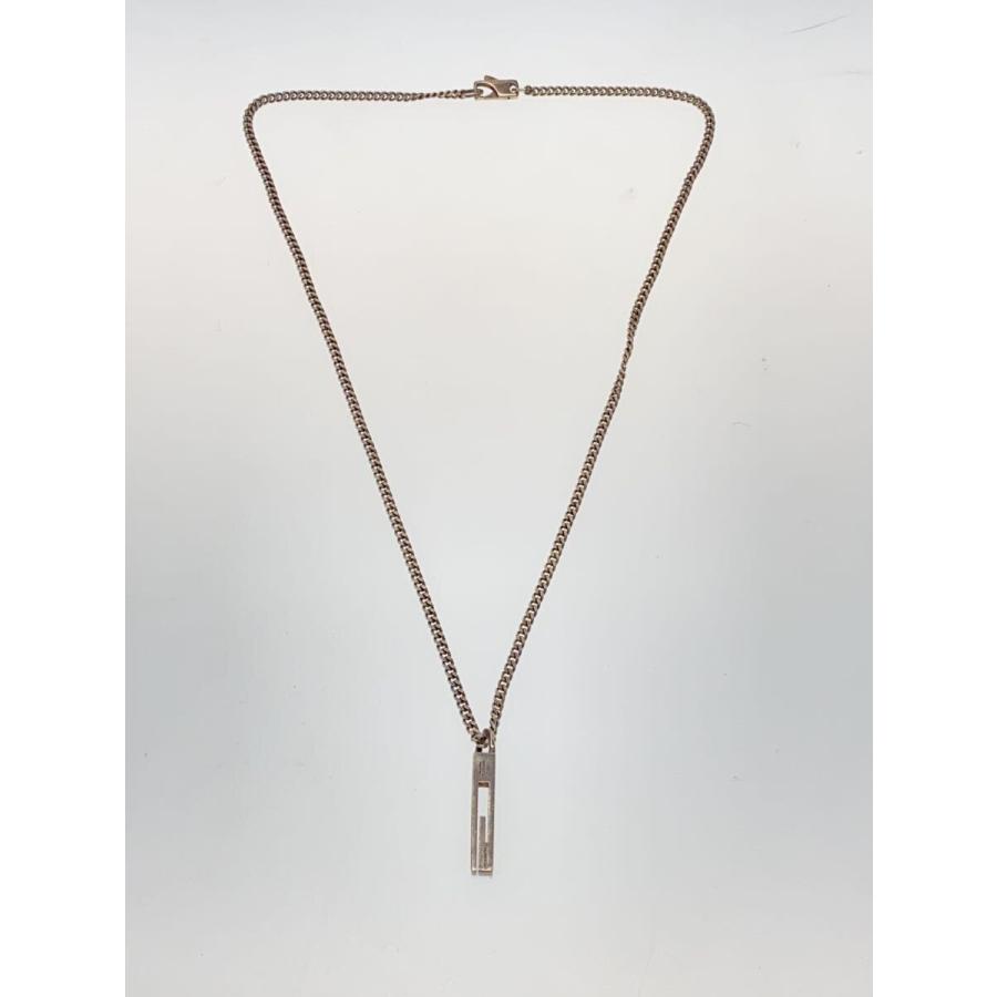 GUCCI ネックレス　SV925 GUCCI グッチ Gプレートネックレス ペンダント SV925 シルバー
