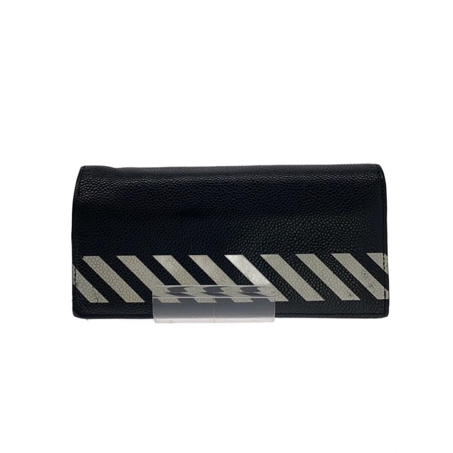 OFF-WHITE◇長財布/--/BLK/無地/メンズ : セカンドストリートYahoo!店 