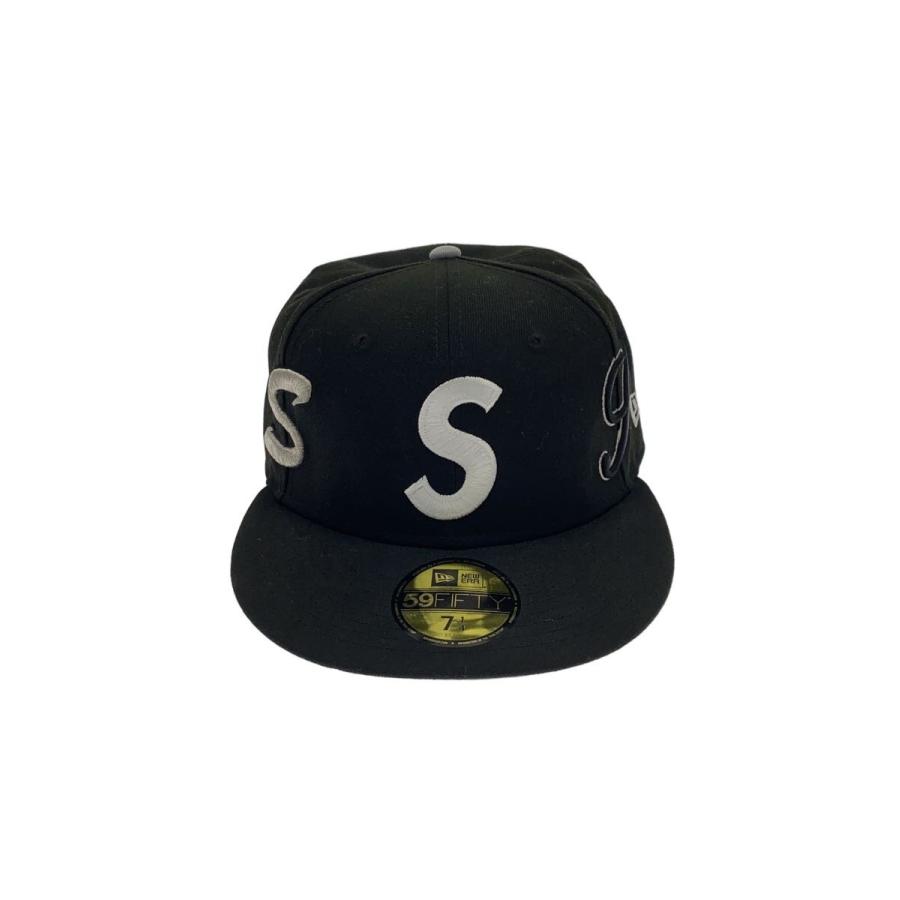 Supreme◇25SS NEW ERA MULTI S LOGO/7 1/4/ポリエステル/BLK/無地