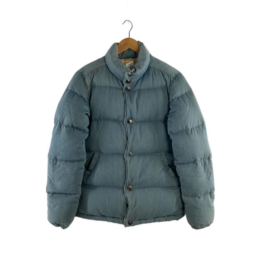 Ron Herman◇ダウンジャケット/S/コットン/BLU/無地/522040173-1071