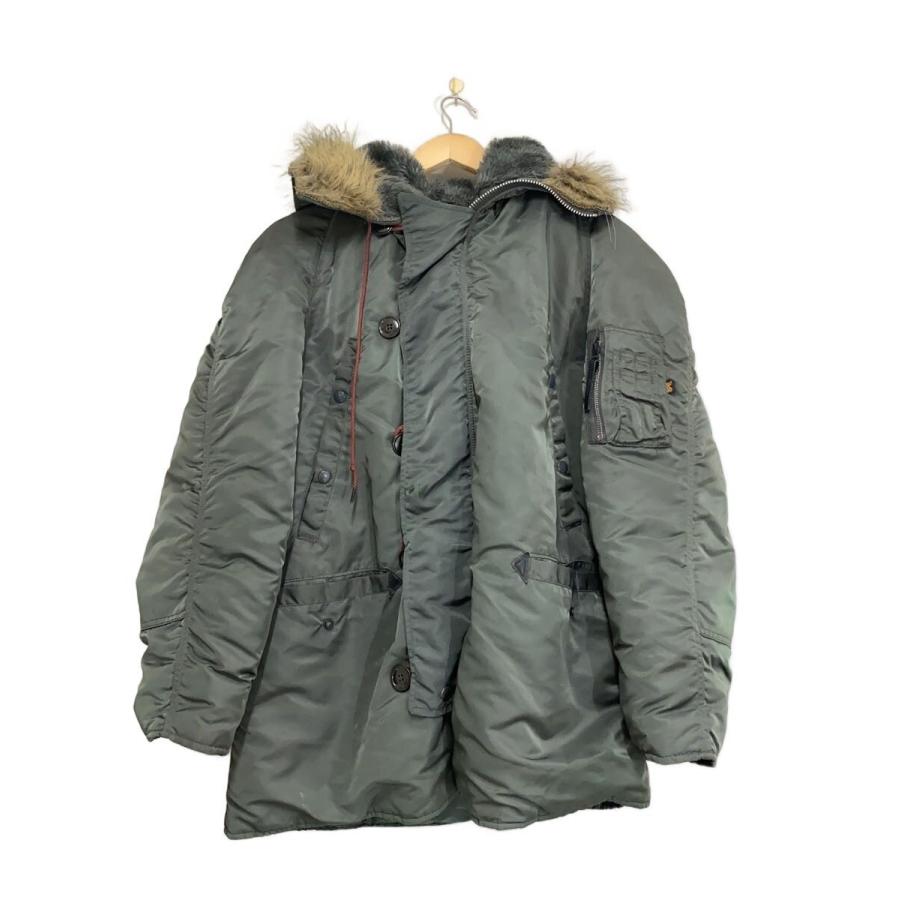 ALPHA INDUSTRIES◇ミリタリージャケット/M/--/KHK/N-3B : セカンド