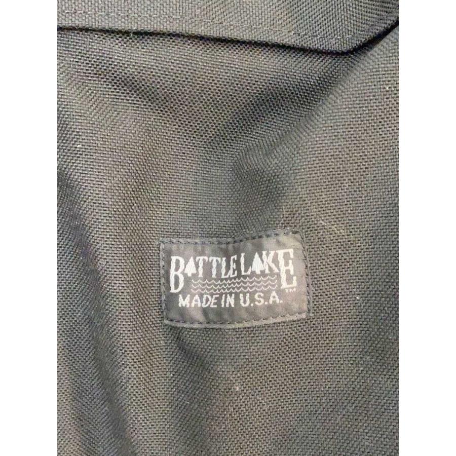 BATTLE LAKE◇ナイロンベスト/--/ナイロン/BLK 新品】 BATTLE LAKE 