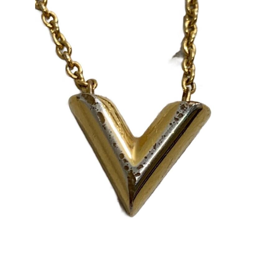 LOUIS VUITTON◆ネックレス・エセンシャルV/--/GLD/トップ有/レディース//_4