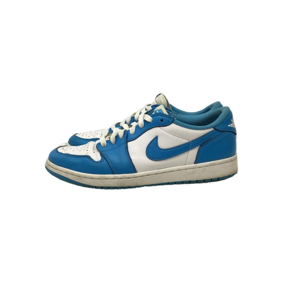 NIKE◇SB AIR JORDAN 1 LOW QS/エアジョーダンロー/ブルー/CJ7891-401 