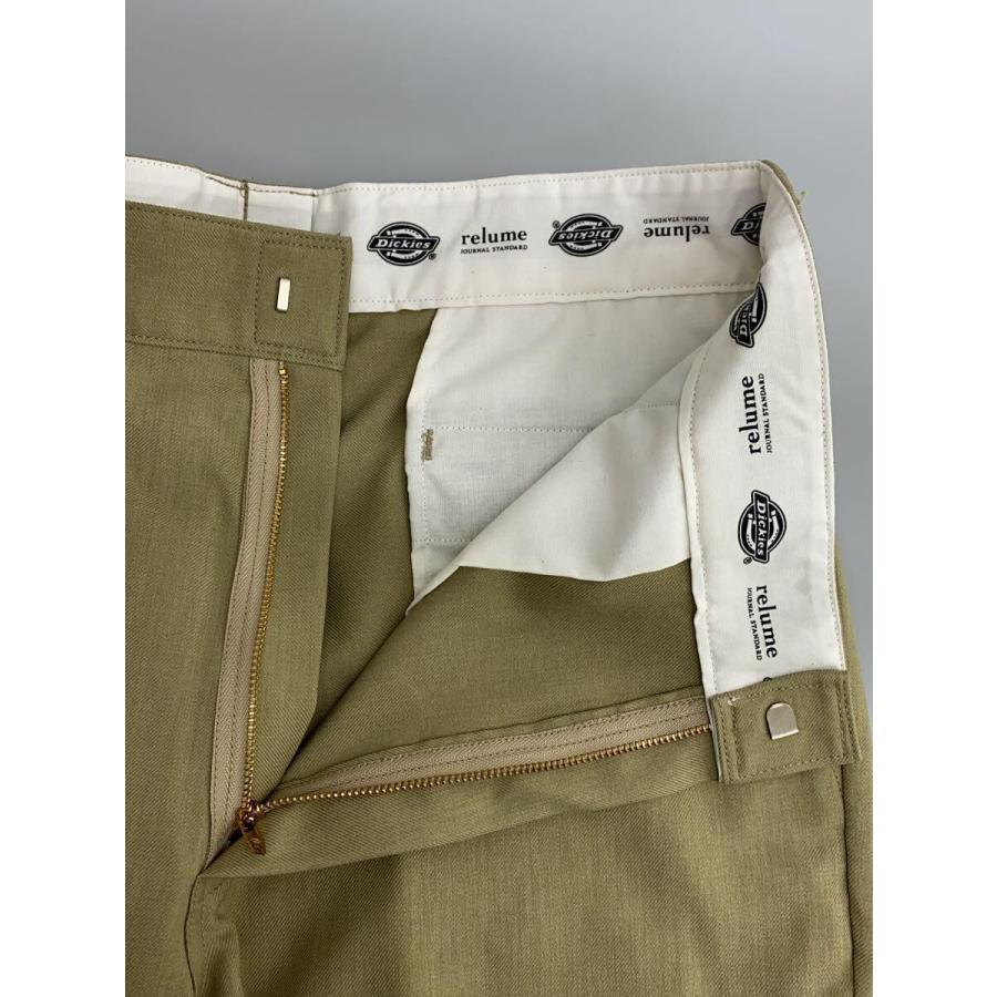 DICKIES◇23SS/relume別注/ワイドスラックスパンツ/L/BEG DICKIES◇23SS/relume別注/ワイドスラックスパンツ/L/BEG