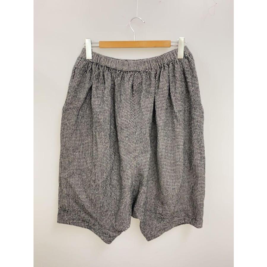 コムデギャルソン　千鳥格子　ショーツ BLACK COMME des GARCONS◇ショートパンツ/S/ウール/GRY/千鳥格