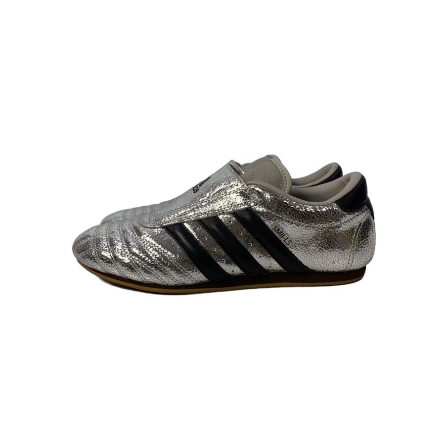 adidas◇TAEKWONDO_テコンドー/ローカットスニーカー/23.5cm/シルバー 