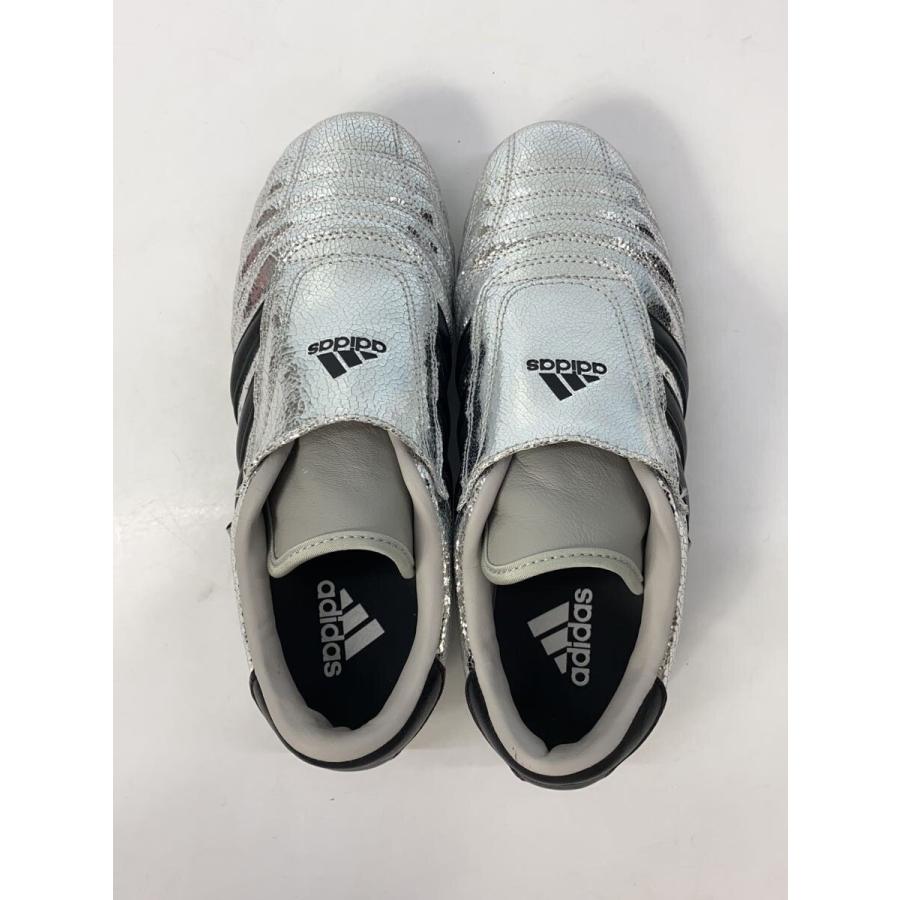 adidas◇TAEKWONDO_テコンドー/ローカットスニーカー/23.5cm/シルバー 