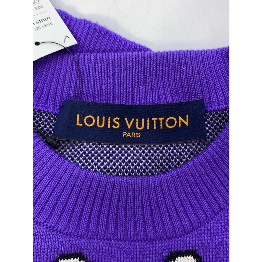LOUIS VUITTON◇22AW/スタジオジャガードニット/ニット・セーター/XS