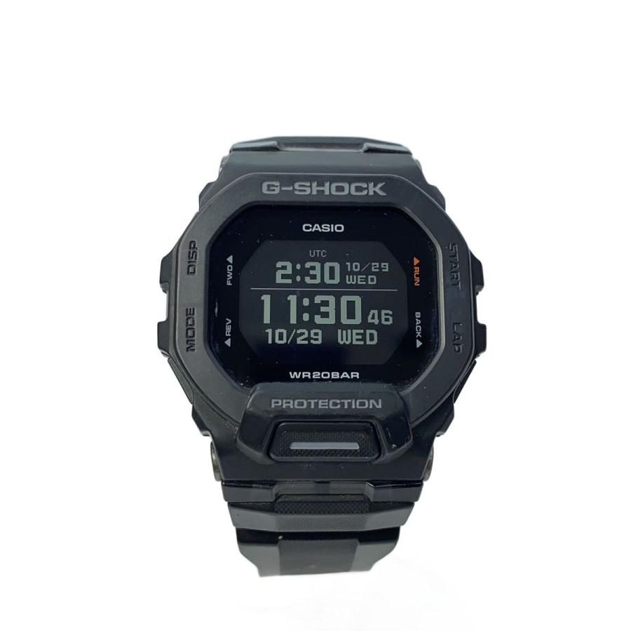 G-SHOCK G-SQUAD GBD-200 カシオ　ブラック　中古品 CASIO◇クォーツ腕時計_G-SHOCK/アナログ/ラバー/ブラック/GBD-200-1JF