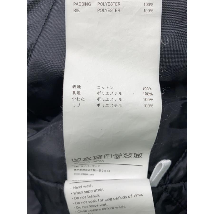 WTAPS◇25AW/MICH JACKET/ブラック/ジャケット/3/コットン/252WVDT