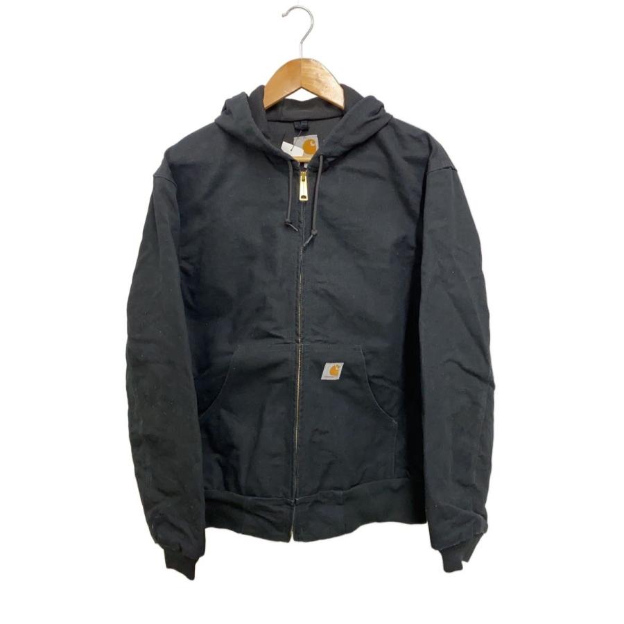 [S] Carhartt - J131 BLK ￼アクティブジャケット ブラック Carhartt◇ジャケット/S/コットン/BLK/無地/J131-BLK : セカンド