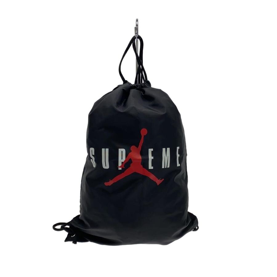 Supremeナップサック Supreme◇Drawstring Bag/ナップサック/リュック/ナイロン/BLK