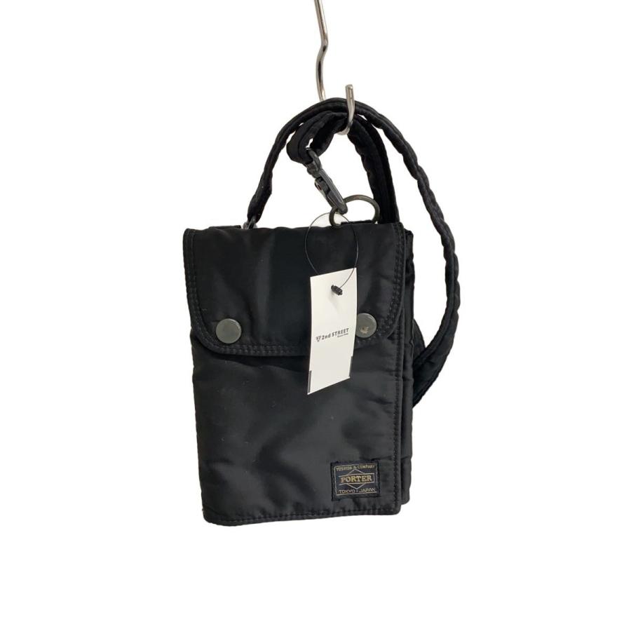 PORTER ポーター タンカー ショルダーバッグ ブラック　ナイロン PORTER◇タンカー/ショルダーバッグ/--/BLK// : セカンドストリート