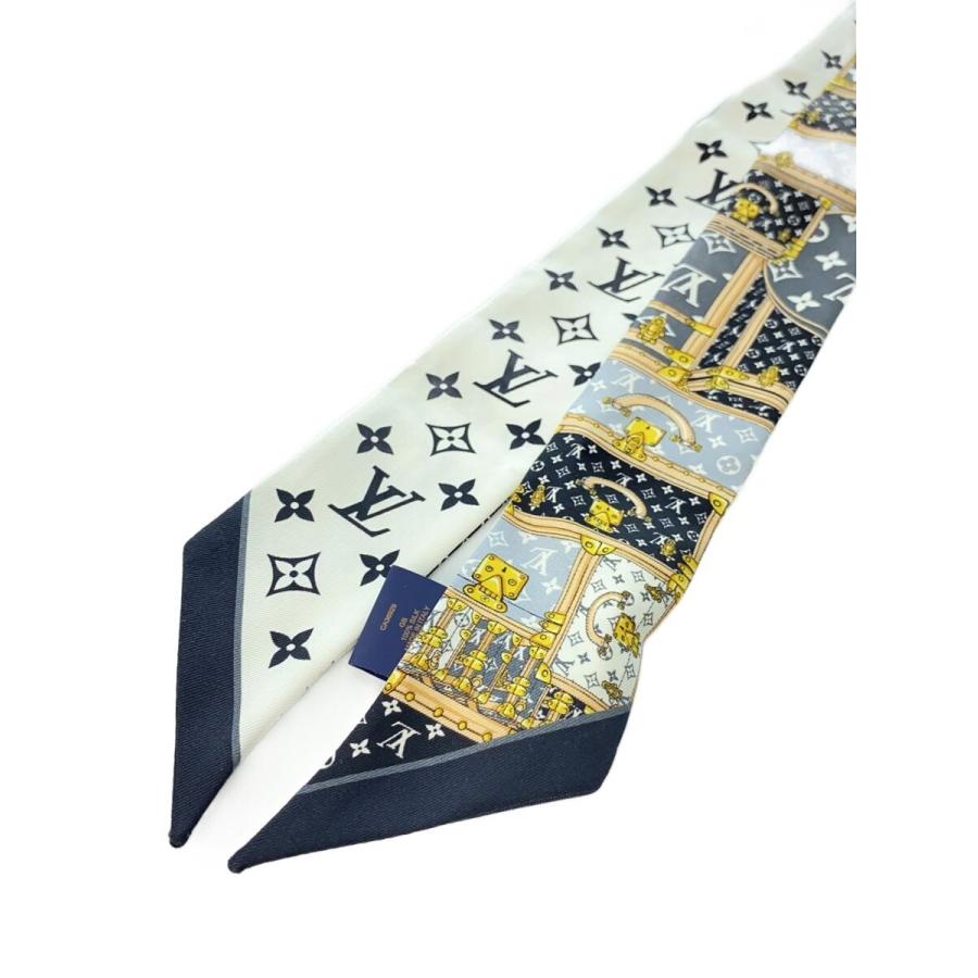 LOUIS VUITTON◇スカーフ/シルク/WHT/レディース/M76442 : セカンド