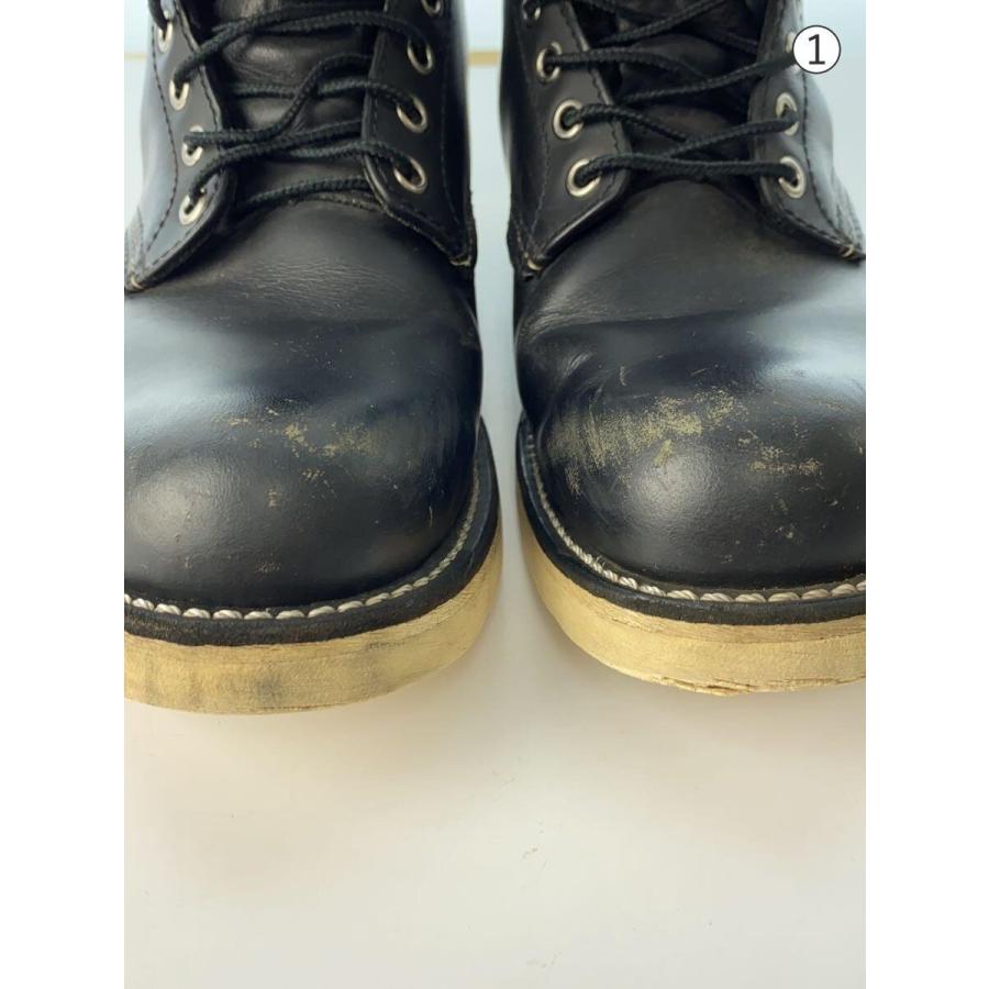 RED WING◇ブーツ/26.5cm/BLK/レザー/8165// : セカンドストリート