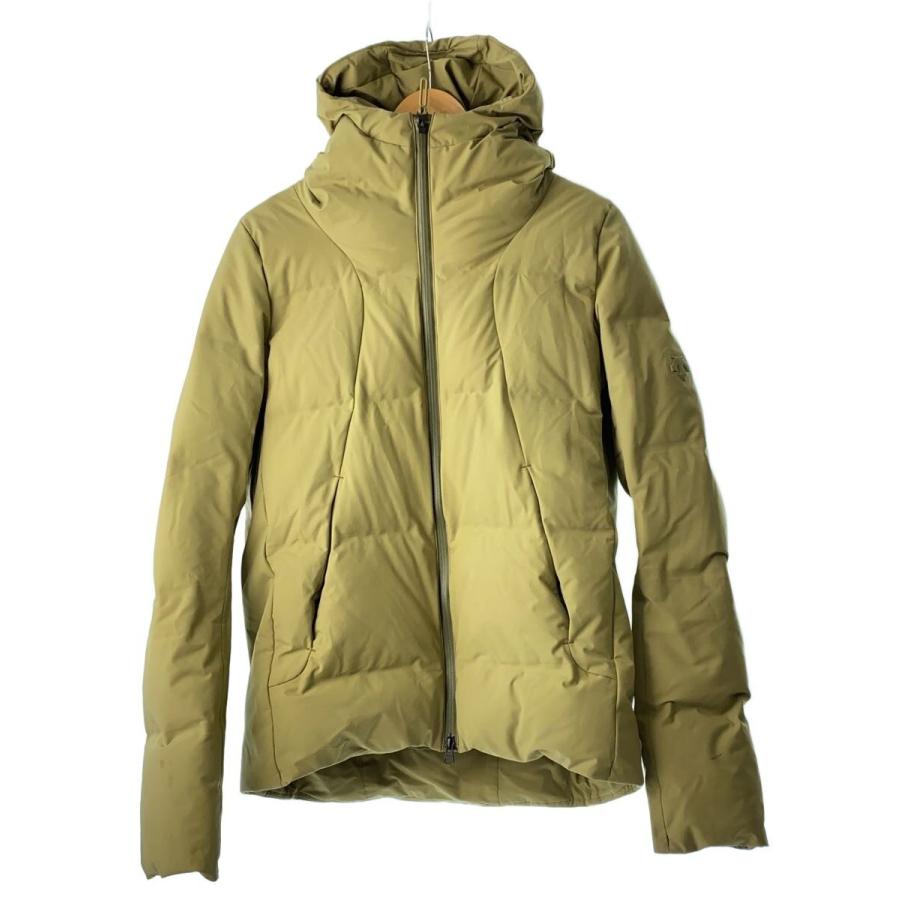 DESCENTE◇ダウンジャケット/L/ポリエステル/KHK/DAMOGK32U : セカンド