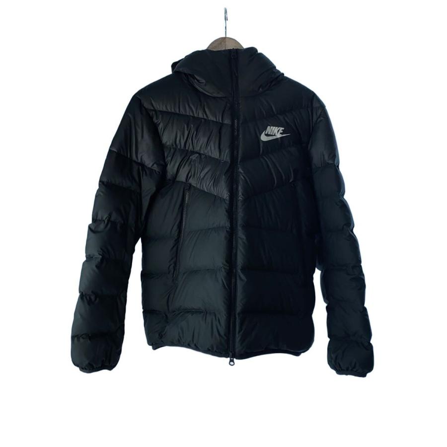 NIKE◇ダウンジャケット/L/ポリエステル/BLK/CU0226-010 : セカンド