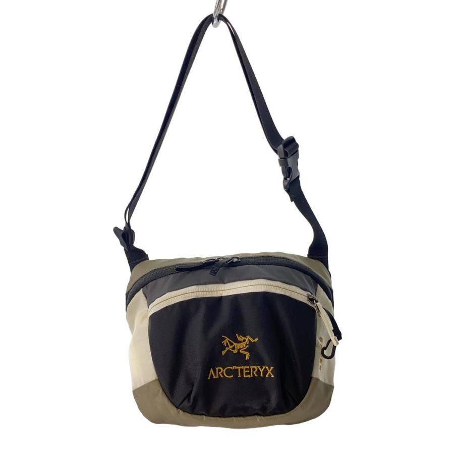 ARC'TERYX◇ショルダーバッグ/ナイロン/BLK/30012-135794-03/22