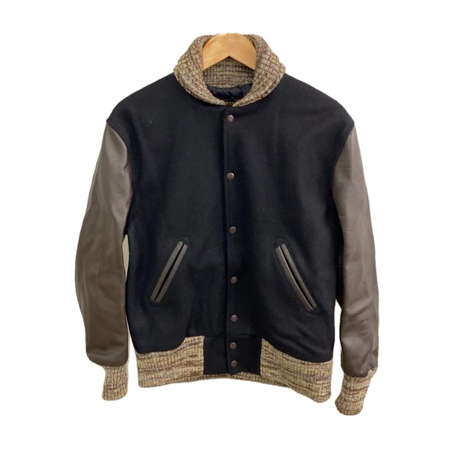 SKOOKUM◇スタジャン/36/ウール/BLK : セカンドストリートYahoo!店