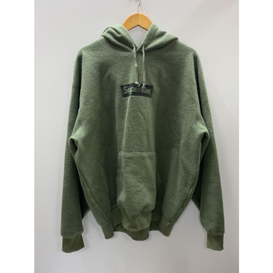 Supreme / パーカー/L/コットン/GRN Supreme◇パーカー/XL/コットン/GRN/無地/inside out box logo hooded